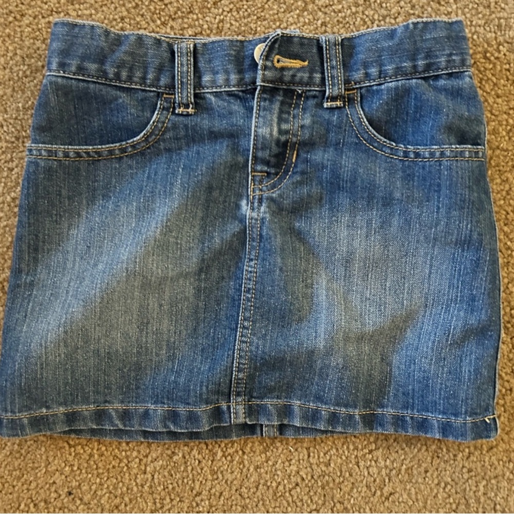 1989 Place jean skirt